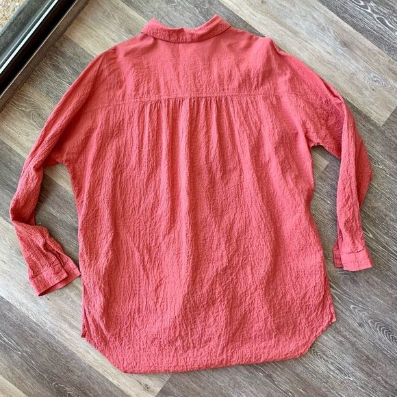 Free people oversized button up - Picture 2 of 5